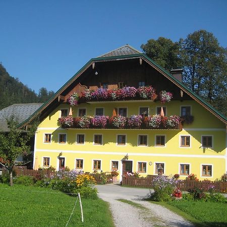 Biobauernhof Hauserbauer Hintersee Buitenkant foto